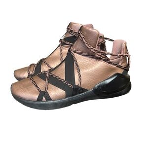 PUMA FIERCE Rose Gold Sneakers Rope Shoe Strings Women’s US 8